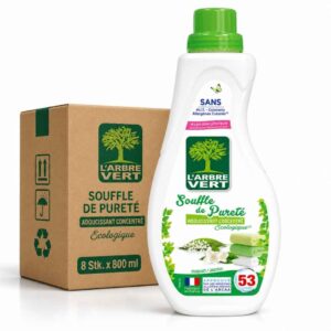 L'Arbre Vert Weichspüler Souffle de Pureté 8 x 800 ml