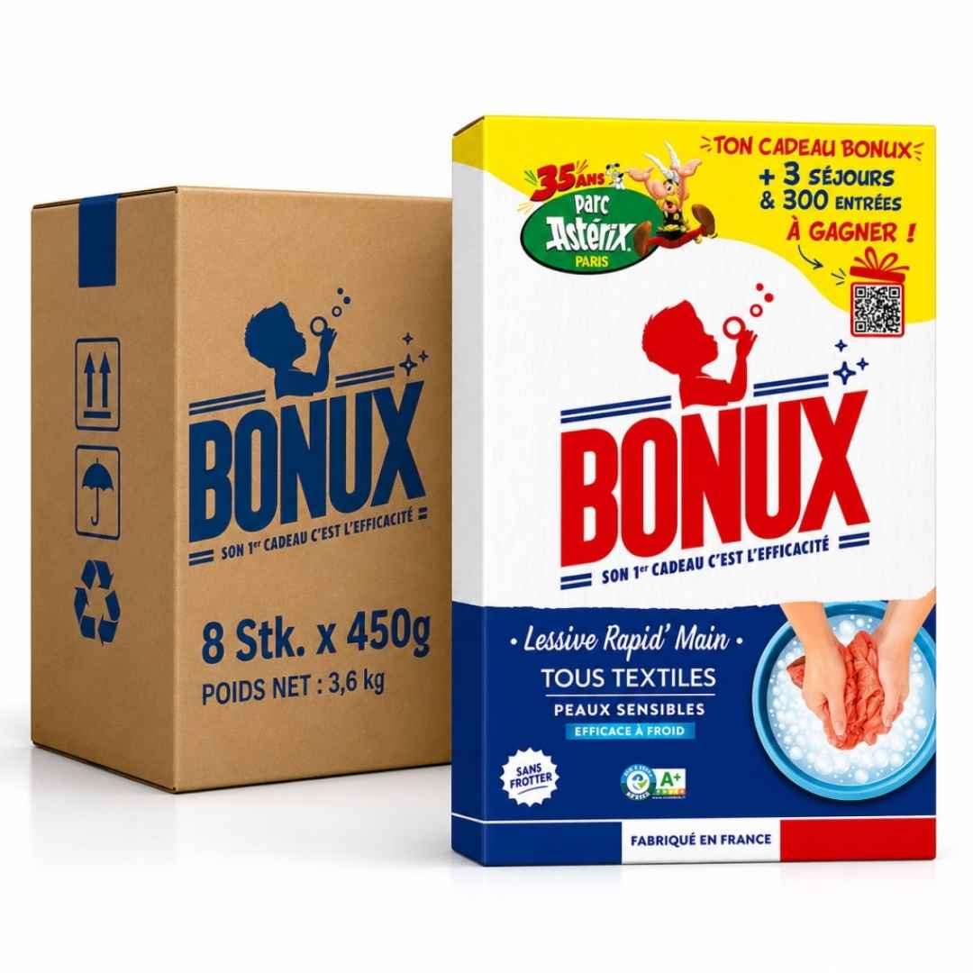 Bonux Rapid’ Main Handwaschmittel 8 x 450 g
