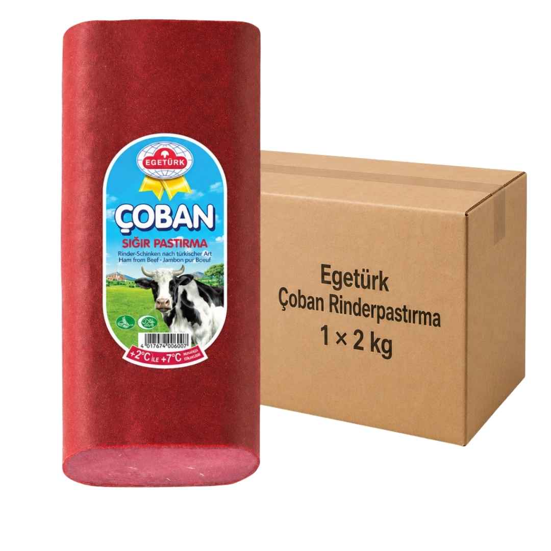 Egetürk Çoban Pastırma Rinderschinken 2 kg