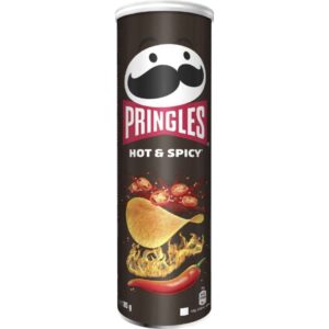 Pringles Hot & Spicy Chips 185 g – Kartoffelsnack