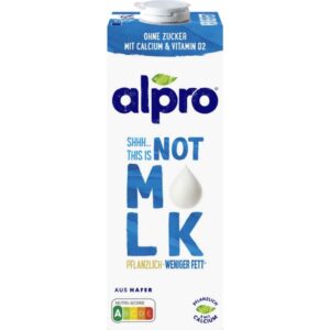 Alpro Not M*LK weniger Fett 1 l – Pflanzlicher Drink