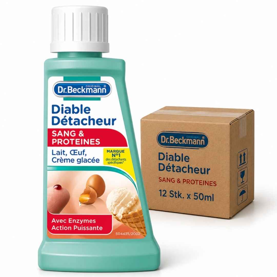Dr. Beckmann Fleckenteufel Blut & Eiweiß 12 x 50 ml