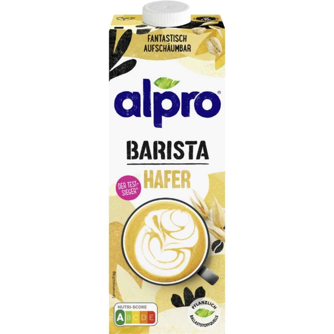 Alpro Barista Haferdrink 1 l – Pflanzlicher Haferdrink