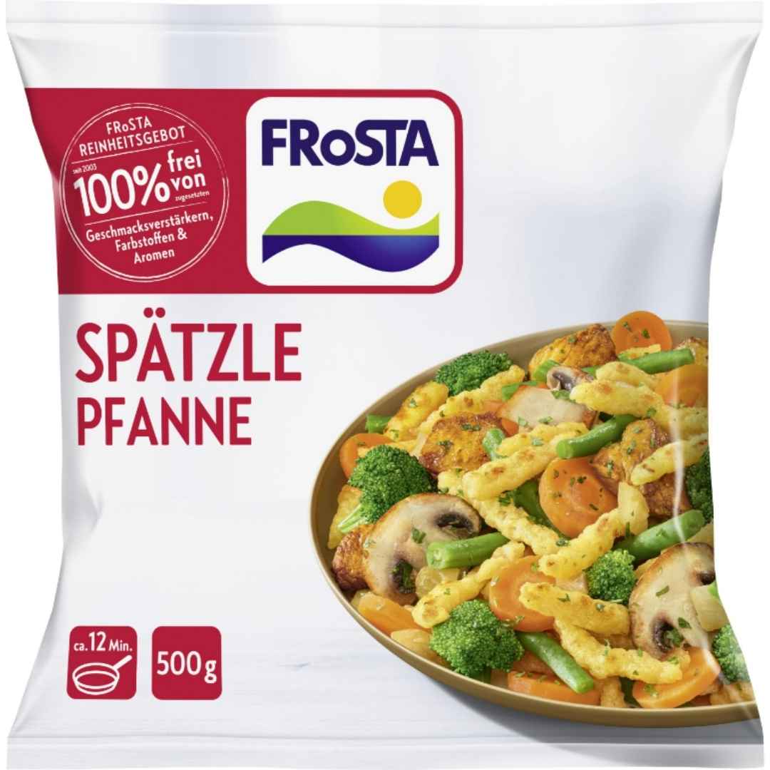 Frosta Spätzle Pfanne 500 g – Tiefgekühltes Pfannengericht
