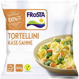 Frosta Tortellini Käse-Sahne 500 g – Tiefkühlgericht