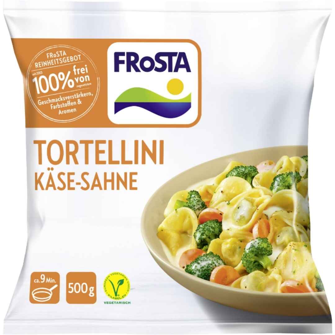 Frosta Tortellini Käse-Sahne 500 g – Tiefkühlgericht