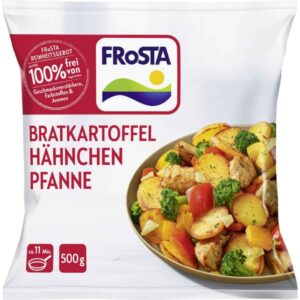 Frosta Bratkartoffel Hähnchen Pfanne 500 g – Tiefkühlgericht