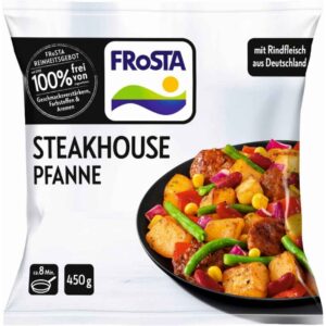 Frosta Steakhouse Pfanne 450 g – Tiefgekühltes Pfannengericht