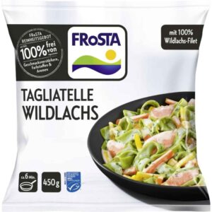 Frosta Tagliatelle Wildlachs 450 g – Tiefkühl-Pastagericht