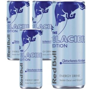 Red Bull Glacier Edition Gletschereis-Himbeere 4 x 250 ml