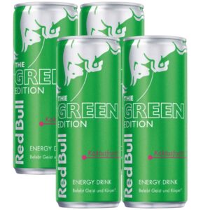 Red Bull Green Edition Kaktusfrucht 4 x 250 ml – Energy Drink