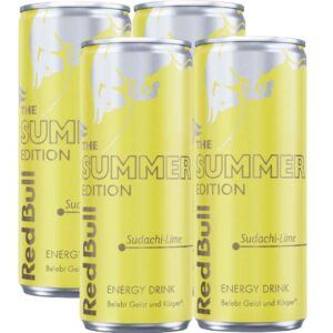 Red Bull Summer Edition Sudachi-Lime 4 x 250 ml