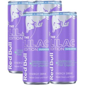 Red Bull Lilac Edition Waldmeister Pink Grapefruit 4 x 250 ml