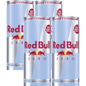Red Bull Energy Drink Zero Kalorien 4 x 250 ml