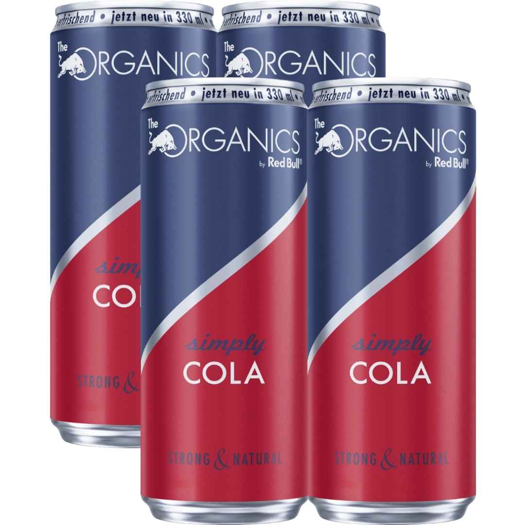 Organics by Red Bull Simply Cola 4 x 330 ml