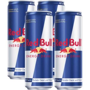 Red Bull Energy Drink 4 x 473 ml – Koffeinhaltig