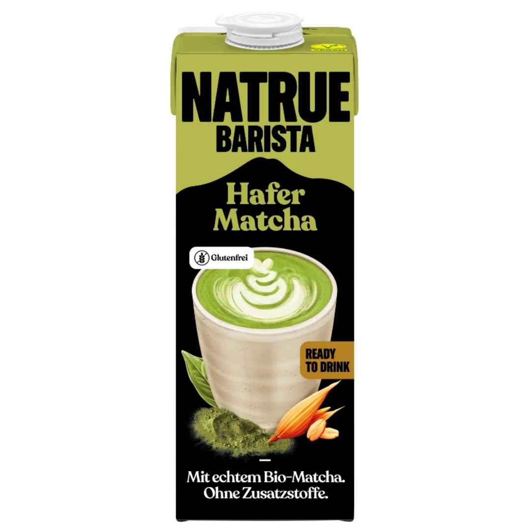 Natrue Matcha Hafer Drink 1 l – Haferdrink mit Matcha