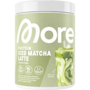 More Protein Iced Coffee Matcha 300 g – Getränkepulver