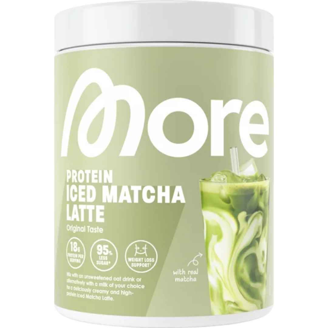 More Protein Iced Coffee Matcha 300 g – Getränkepulver