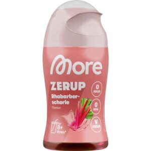 More Zerup Rhabarberschorle 65 ml – Getränkekonzentrat