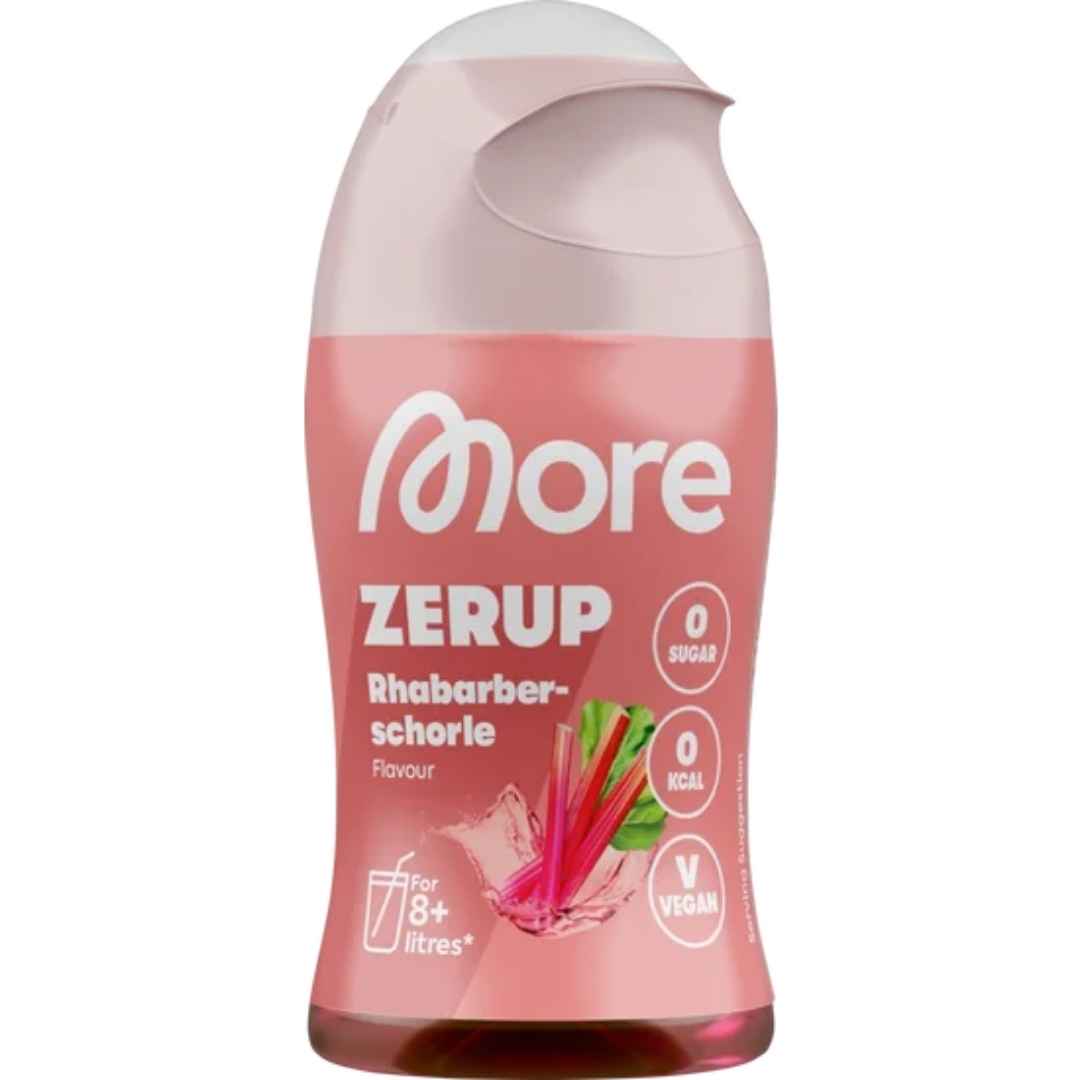 More Zerup Rhabarberschorle 65 ml – Getränkekonzentrat