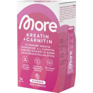 More Kreatin-Karnitin-Sticks Himbeere 99 g