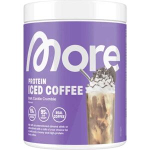 More Protein Iced Coffee Dark Cookie Crumble 300 g