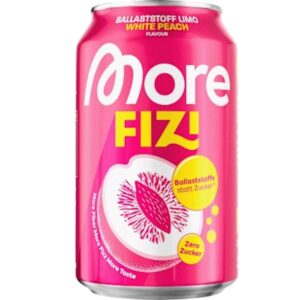 More FIZI White Peach 330 ml – Erfrischungsgetränk