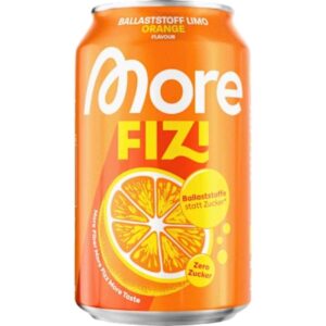 More Nutrition FIZI Orange 330 ml – Erfrischungsgetränk
