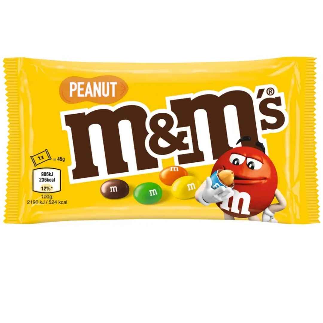 M&M's Peanut 45 g – Erdnüsse in Milchschokolade