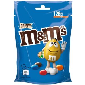 M&M'S® Crispy 128 g – Knusprige Schokolinsen