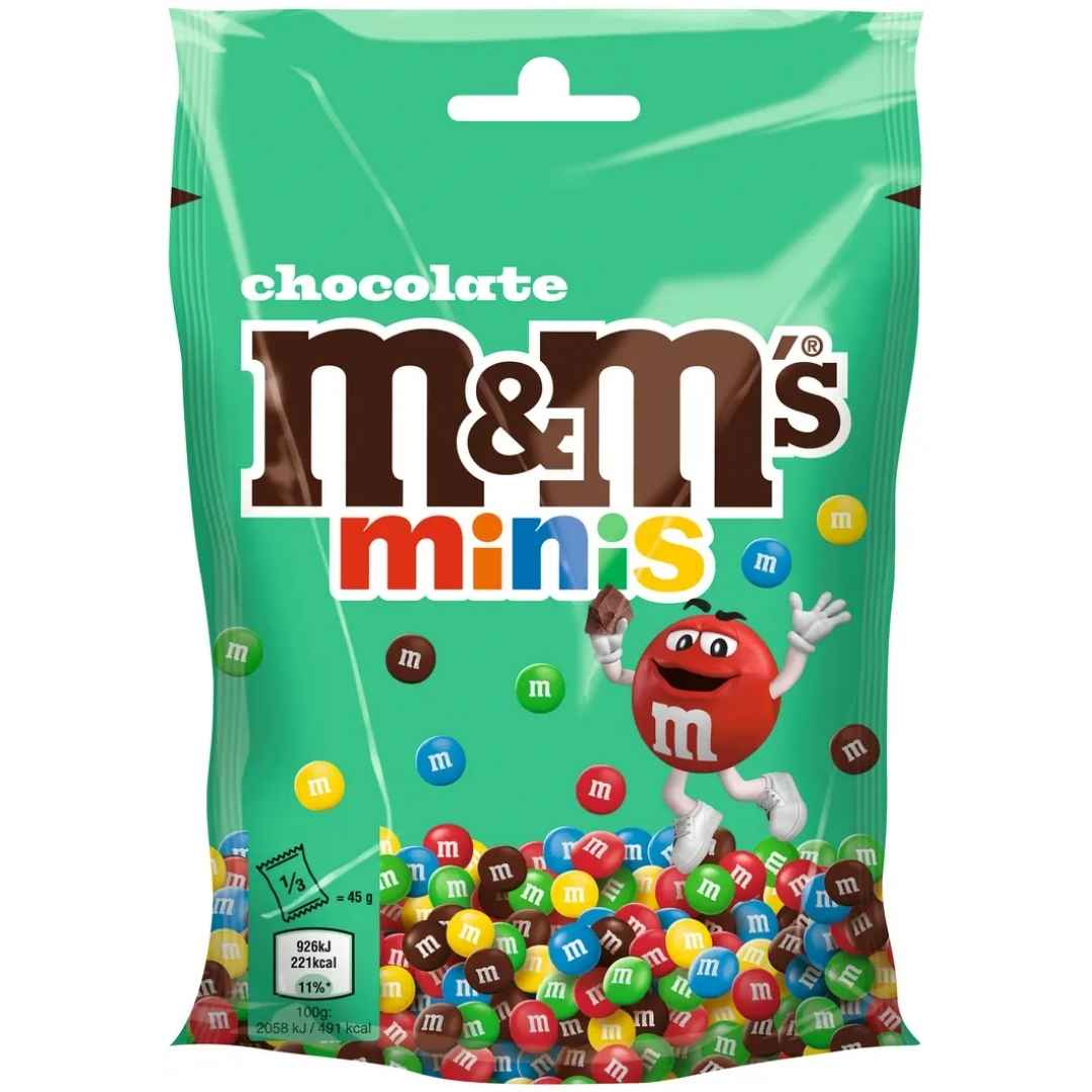 M&M'S® Minis Chocolate 135 g – Mini Schokolinsen