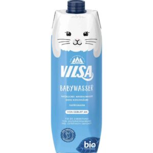 Vilsa Babywasser 1 l – Natürliches Mineralwasser