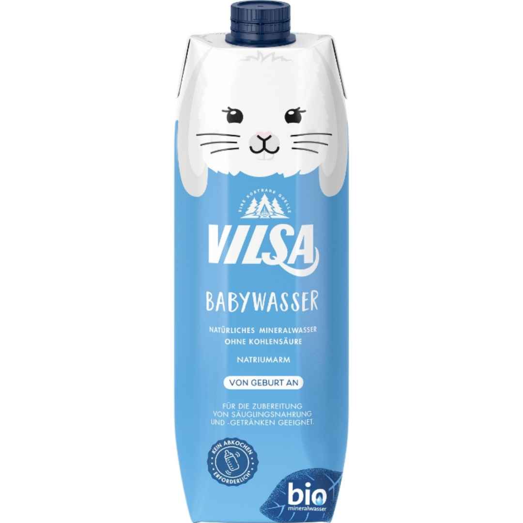 Vilsa Babywasser 1 l – Natürliches Mineralwasser