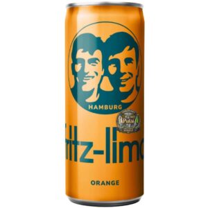 Fritz-Limo Orange 330 ml – Orangenlimonade Einweg