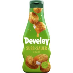 Develey Süß-Sauer Sauce 250 ml – Würzige Dip-Sauce