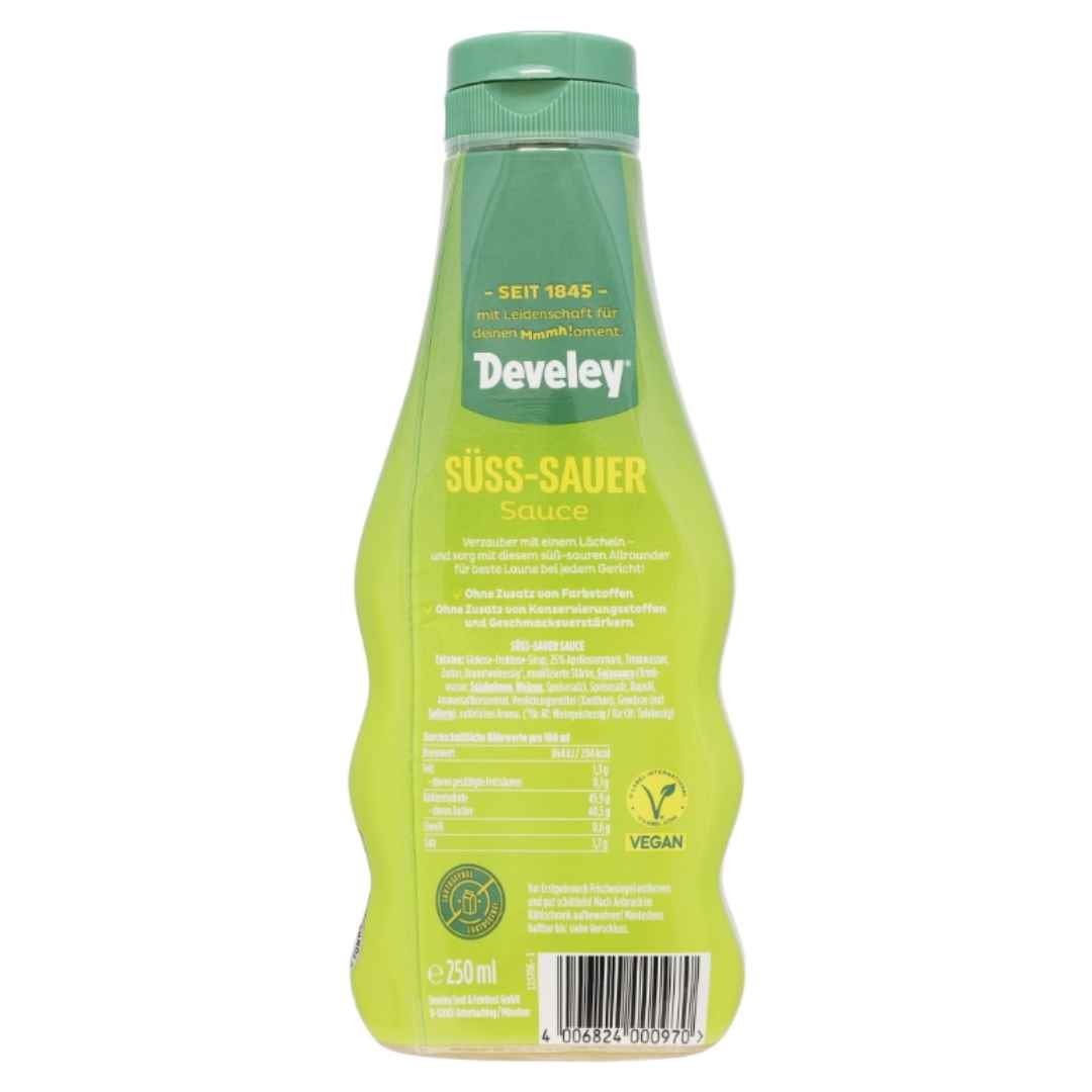 Develey Süß-Sauer Sauce 250 ml – Würzige Dip-Sauce – Bild 2