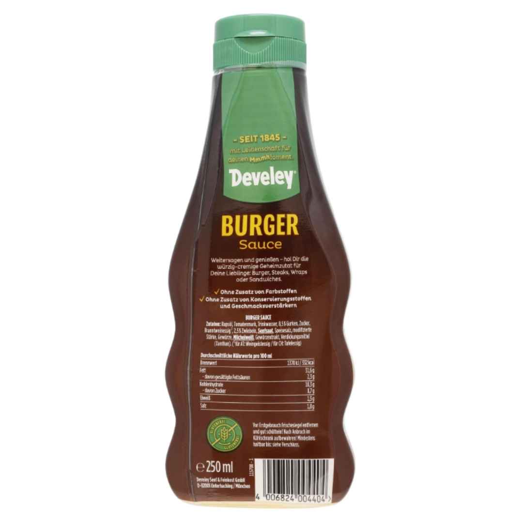 Develey Burger Sauce 250 ml – Cremige Würzsauce – Bild 2