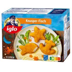Iglo Knusper-Fisch 352 g – Knusprig panierte Fischportionen