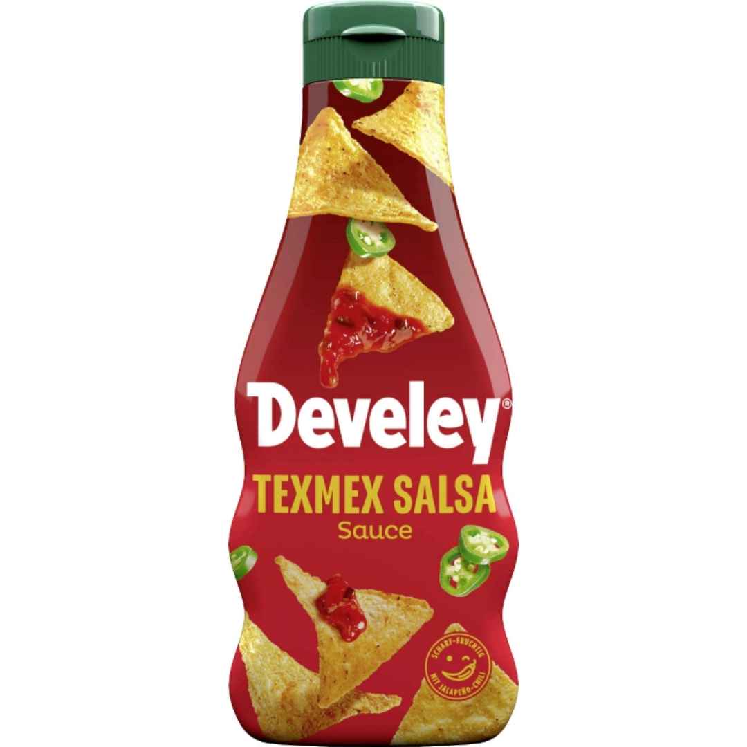Develey Texmex Salsa Sauce 250 ml – Würzige Salsa