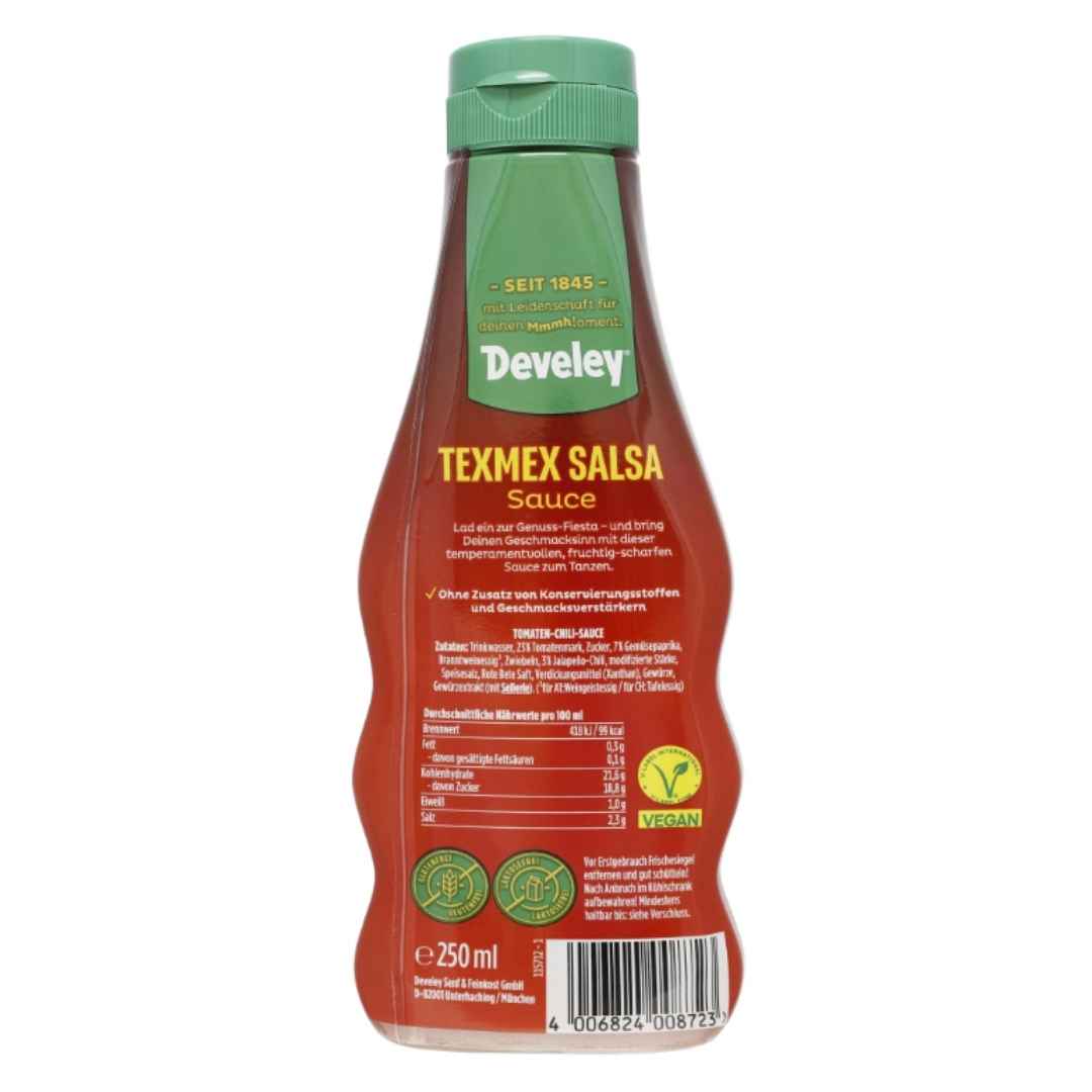 Develey Texmex Salsa Sauce 250 ml – Würzige Salsa – Bild 2
