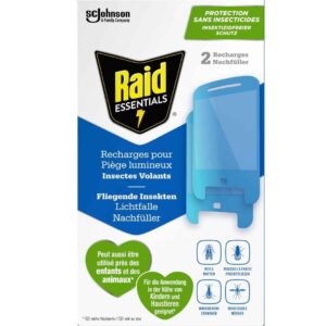 Raid Essentials Lichtfalle Nachfüller 2 St. – Klebeflächen