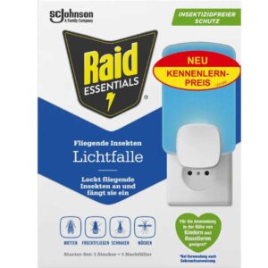 Raid Essentials Insekten-Lichtfalle 1 St. – Elektrische Falle