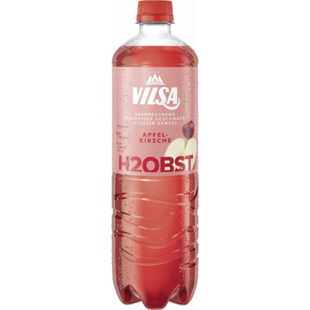 Vilsa H2Obst Apfel-Kirsche 750 ml – Fruchtgetränk