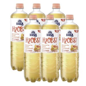 Vilsa H2Obst Tee Pfirsich-Passionsfrucht 6 x 0,75 l