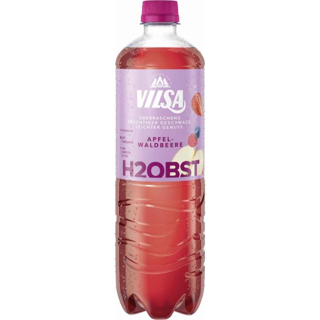 Vilsa H2Obst Apfel-Waldbeere 750 ml – Fruchtgetränk