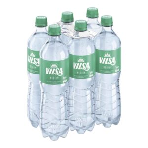 Vilsa Mineralwasser Medium 6 x 0,75 l – Einweg