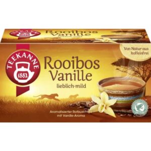 Teekanne Rooibos Vanille Tee 20 Beutel 35 g
