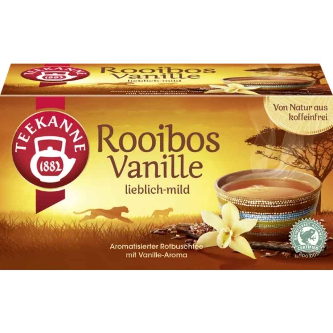 Teekanne Rooibos Vanille Tee 20 Beutel 35 g