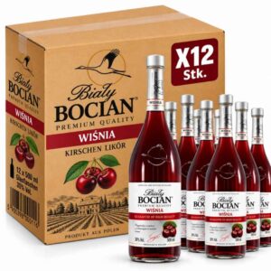 Biały Bocian Wiśnia Kirsch-Likör 12 x 500 ml
